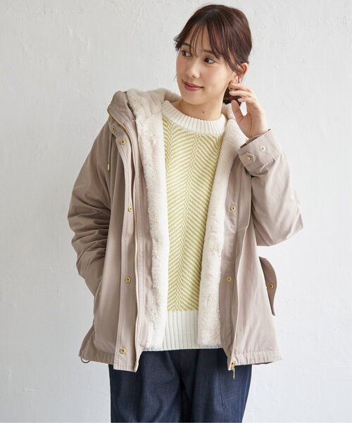 ikka（イッカ） マウンテンパーカー M チェリーレッド レディース