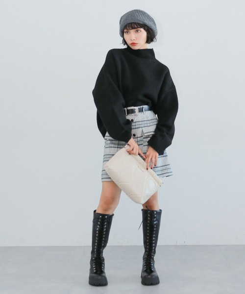 「PAGEBOY」 長袖ニット FREE ブルー レディース_画像6
