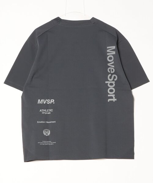 MOVESPORT tシャツ ムーブスポーツ クロス半袖ピステ メンズ