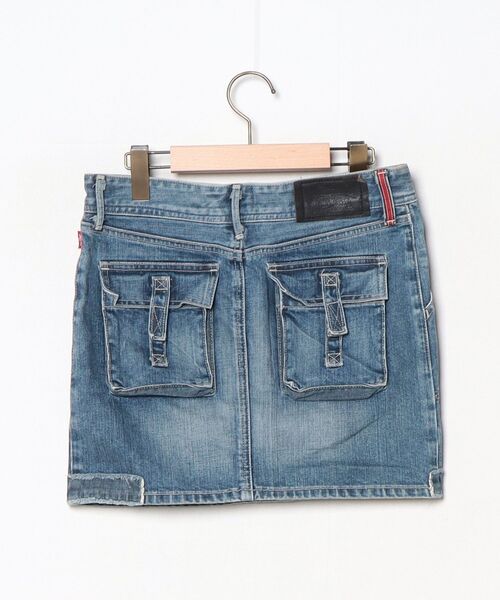 「Levi's red loop」 デニムスカート X-SMALL ブルー レディース_画像2