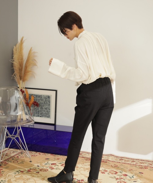 「GENE HEAVENS」 パンツ MEDIUM ベージュ レディース_画像4