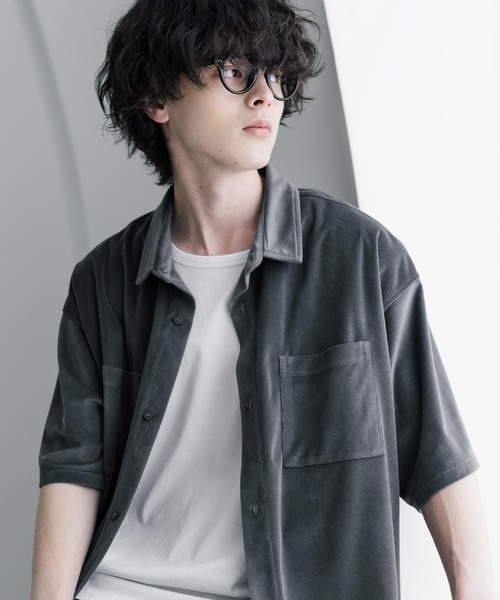 Rocky Monroe（ロッキーモンロー） シャツ 半袖 オーバーサイズ