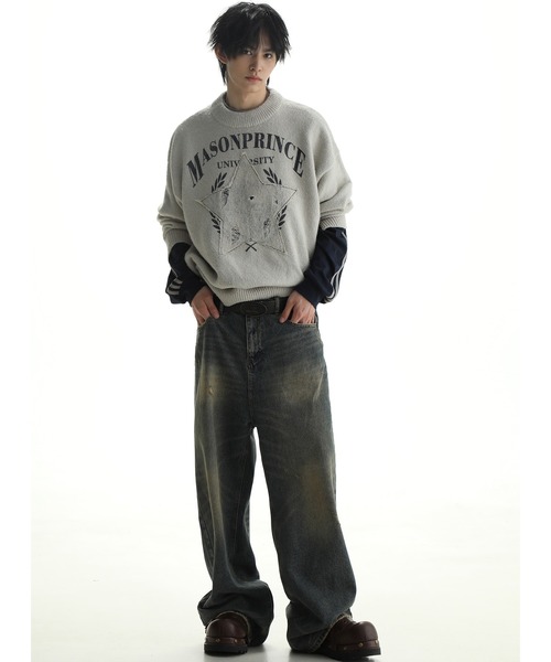 MASONPRINCE デニムパンツ S ブルー メンズ : ZOZOTOWN Yahoo!店 