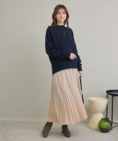 「KATHARINE ROSS」 プリーツスカート FREE グレー レディース_画像6