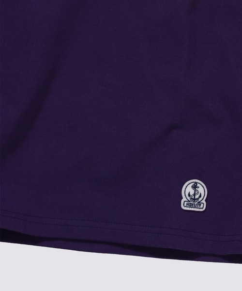「FIDELITY」 長袖Tシャツ MEDIUM アイボリー メンズ_画像6
