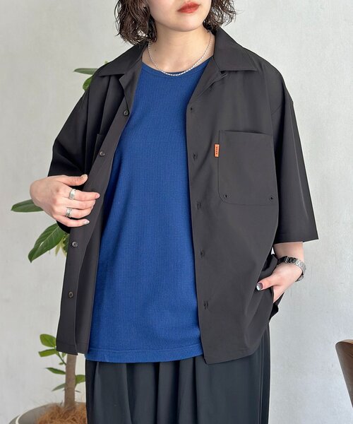 CPCM（シーピーシーエム） タンクトップ 接触冷感ワッフルタンク