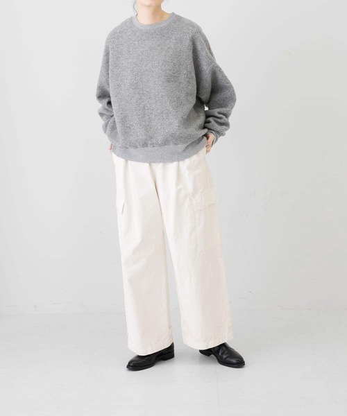 「かぐれ」 カーゴパンツ FREE オフホワイト レディース_画像4