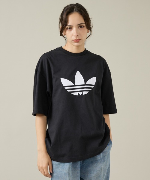  トレフォイル Tシャツ ブラック JP 2XL adidas（アディダス） adidas tシャツ 「adidas Originals/ アディダス