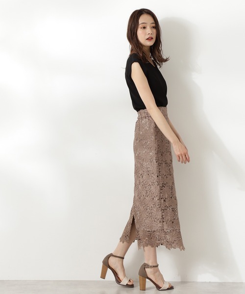 「N.(N. Natural Beauty Basic)」 ノースリーブニット MEDIUM ブラック レディース_画像9