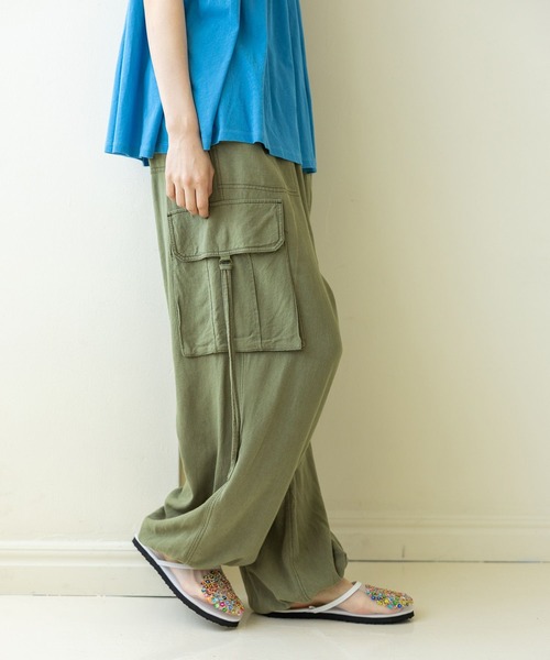 「niko and...」 カーゴパンツ MEDIUM ベージュ レディース_画像4