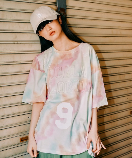 「niko and...」 半袖カットソー LARGE グレー レディース_画像3
