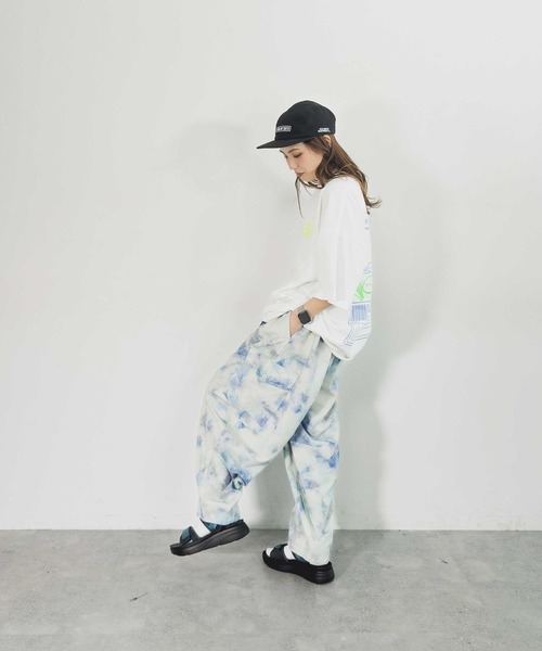 「niko and...」 半袖カットソー LARGE グレー レディース_画像9