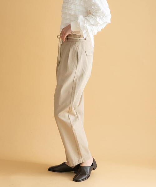 「URBAN RESEARCH Sonny Label」 チノパンツ LARGE ネイビー レディース_画像5