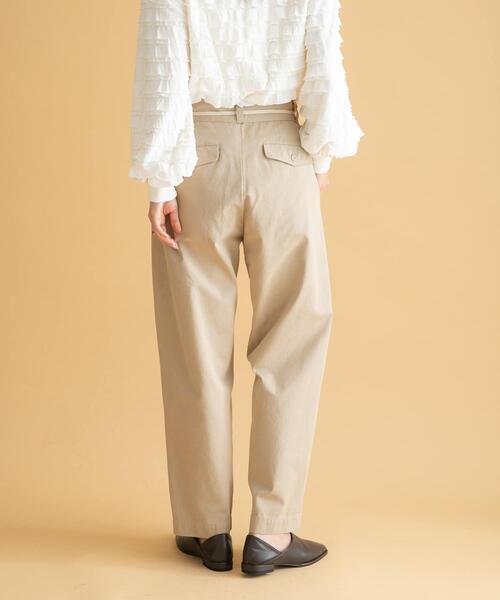 「URBAN RESEARCH Sonny Label」 チノパンツ LARGE ネイビー レディース_画像6