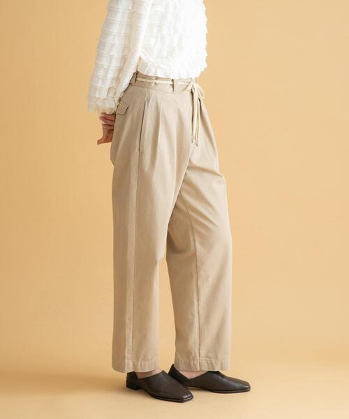 「URBAN RESEARCH Sonny Label」 チノパンツ LARGE ネイビー レディース_画像7