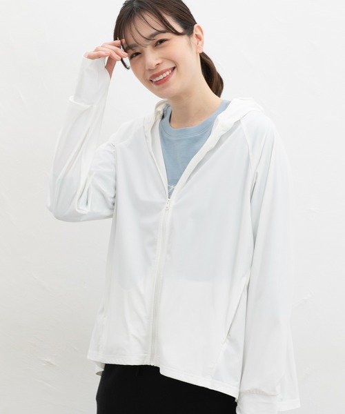 「Honeys」 ジップアップパーカー M イエロー レディース_画像3
