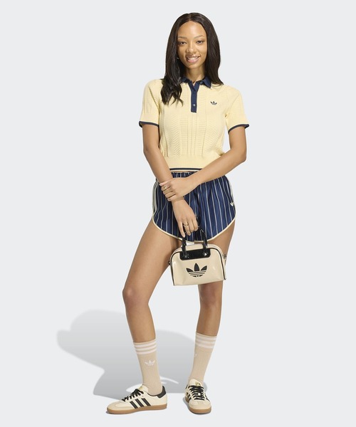 adidas（アディダス） ポロシャツ ポロ ケーブル ニット カリ T
