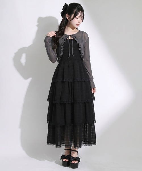 「DearMyLoveRose」 ボレロ M-L ブラック レディース_画像7