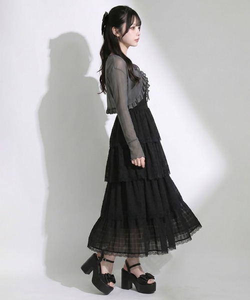 「DearMyLoveRose」 ボレロ M-L ブラック レディース_画像8