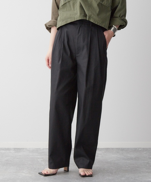 「journal standard L'essage」 パンツ 38 ホワイト レディース_画像2
