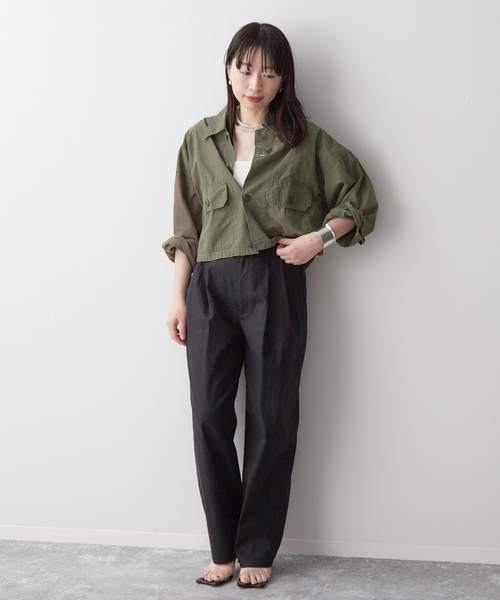 「journal standard L'essage」 パンツ 38 ホワイト レディース_画像3