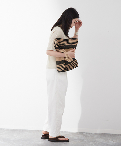 「journal standard L'essage」 パンツ 38 ホワイト レディース_画像8