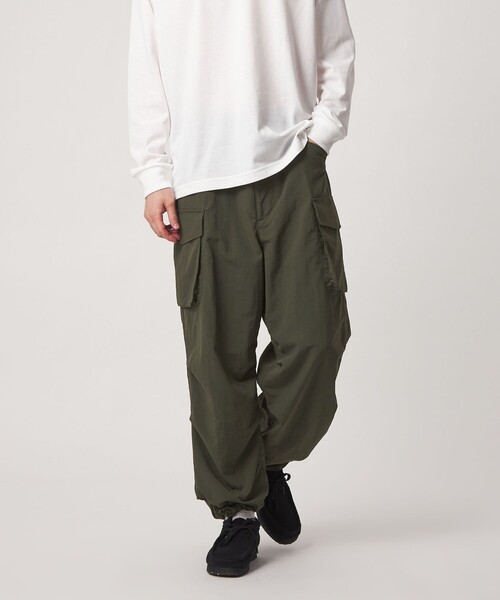 NIGEL CABOURN（ナイジェルケーボン） ワイドパンツ カーゴパンツ