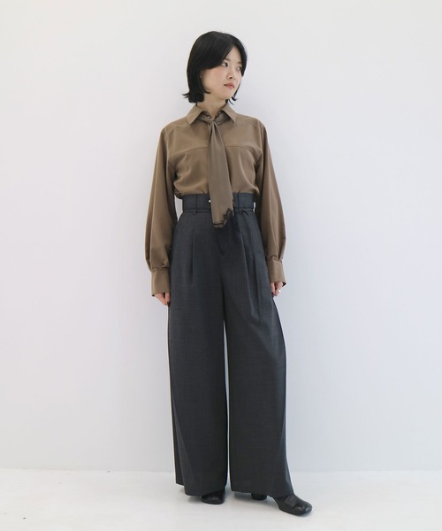 UNITED TOKYO レイルロードシャツ　パンツ セットアップ UNITED TOKYO（ユナイテッドトウキョウ） ワイドパンツ パンツ 「新作