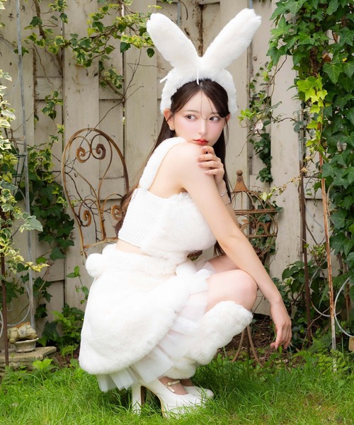 もこもこバニー　コスプレ Tika（ティカ） コスプレ コスプレ かわいい バニー もこもこ チュール