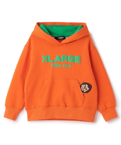 エクストララージキッズ パーカートレーナー 2枚セット XLARGE KIDS（エクストララージ キッズ） パーカー ファニーゴリラ