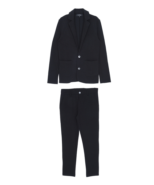 キャバリア　スーツセットアップ CavariA（キャバリア） セットアップ 「vicci/ヴィッチ」カルゼ
