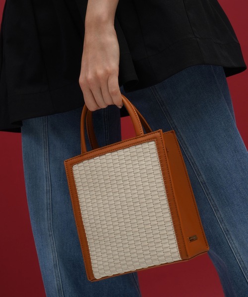豊富な通販 トートバッグ バッグ ウーブンツイード トートバッグ / Woven Tweed Tote Bag ZOZOTOWN PayPayモール店 - 通販 - PayPayモール 爆買い即納