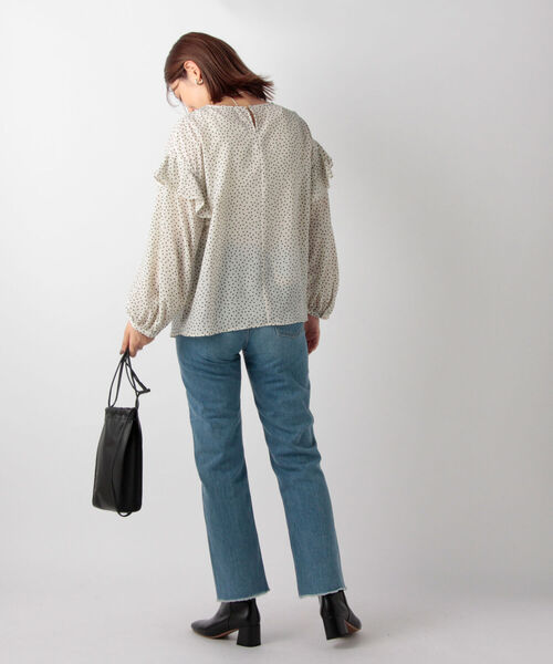 高品質定番 シャツ ブラウス ドットプリントブラウス ZOZOTOWN PayPayモール店 - 通販 - PayPayモール 新作安い