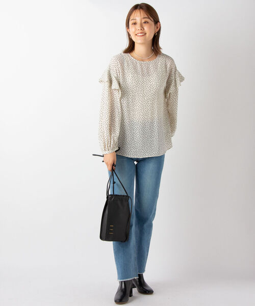 高品質定番 シャツ ブラウス ドットプリントブラウス ZOZOTOWN PayPayモール店 - 通販 - PayPayモール 新作安い