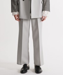UNITED TOKYO / フレアパンツ/2/コットン/GRY/132301004 UNITED TOKYO（ユナイテッドトウキョウ） スラックス シャンブレー