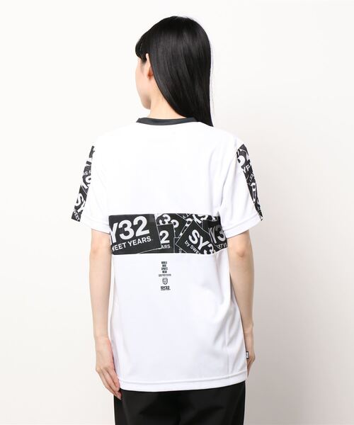 SY32 by SWEET YEARS tシャツ 「73」「it」「SY32 YEARS」ACTIVE