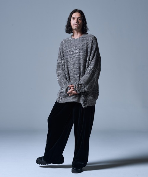 glamb（グラム） パンツ Velour Easy Pants / ベロアイージーパンツ