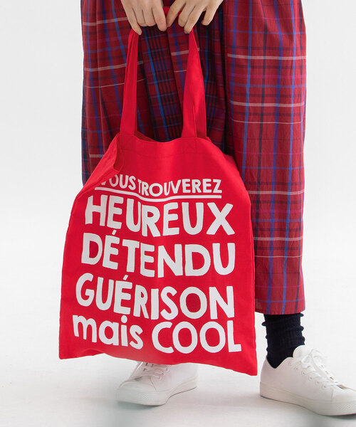 nop de nod トートバッグ Laukkuリネンコットンマルシェバッグ