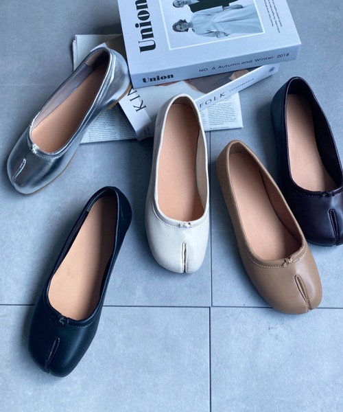 sakishimatokyo バレエシューズ パンプス タビパンプス / 足袋パンプス