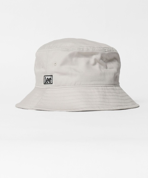 Lee（リー） 帽子 ハット LE BUCKET NANO-W TWILL ロゴ バケットハット