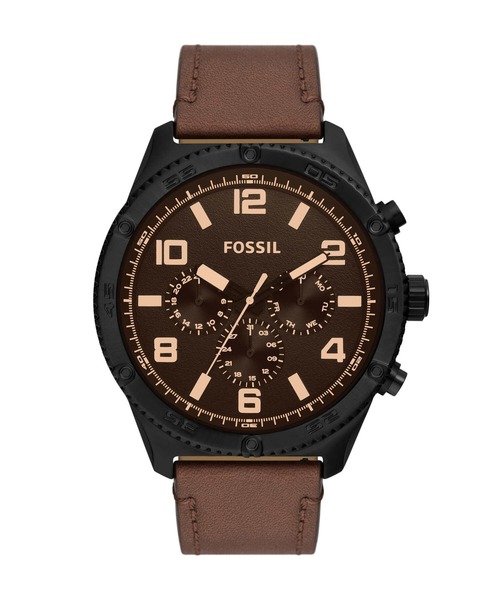 FOSSIL 腕時計 フォッシル メンズ アナログ レザー BQ2802
