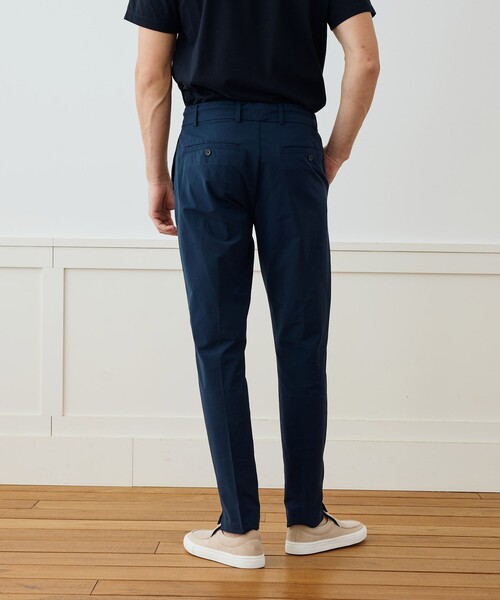 パンツ コットンナイロンストレッチ スリムパンツ MHPC1357 メンズの画像