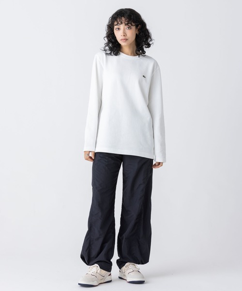 新品Lacoste paris ラコステクラシックフィットユニセックス　送料無料 LACOSTE（ラコステ） tシャツ クラシックフィット ビッグピケ ロング