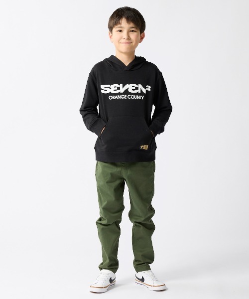 SEVEN2（セブンツー） パーカー 「SEVEN2」キッズロゴ裏毛スウェット
