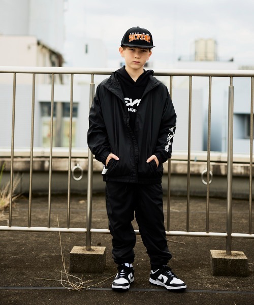 SEVEN2（セブンツー） パーカー 「SEVEN2」キッズロゴ裏毛スウェット