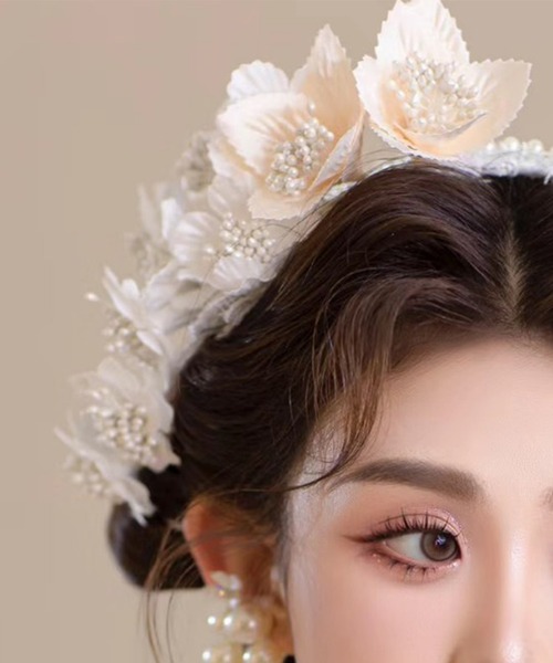 Lace Ladies（レースレディース） クラシカル レース パール フラワー