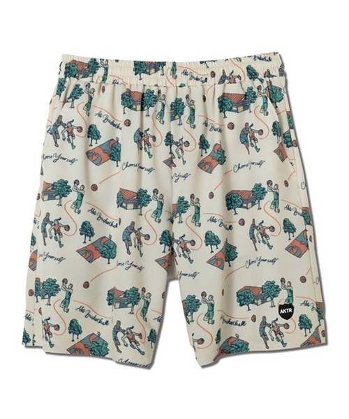 【希少品】AKTR アロハ柄　ショーツ　M パンツ AKTR ALOHA 6.5-INCH SHORTS（アクター アロハ 6.5インチ