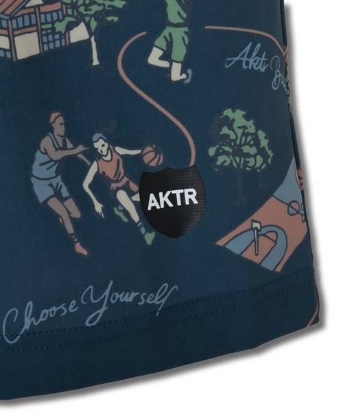 【希少品】AKTR アロハ柄　ショーツ　M パンツ AKTR ALOHA 6.5-INCH SHORTS（アクター アロハ 6.5インチ