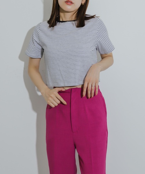 SENSE OF PLACE by URBAN RESEARCH tシャツ クロップドTシャツ