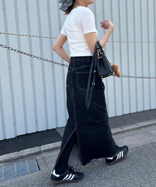 トップス KOTO Kotoe（コトエ） tシャツ カラー ミニT リブ タイトトップス